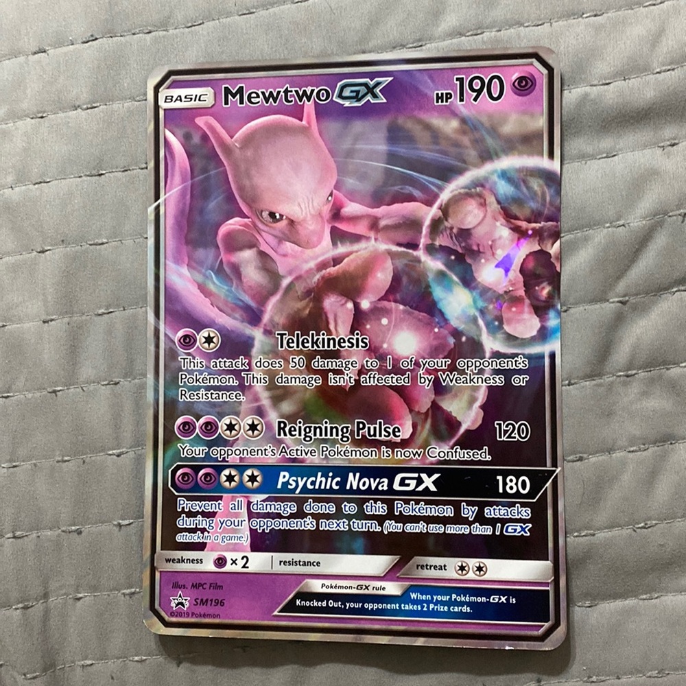 Mewtwo GX jumbo card